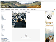 Tablet Screenshot of irelandblog.net